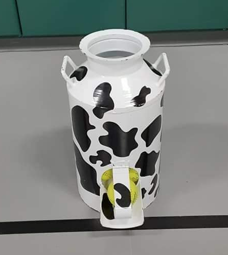 Milk Can Toss